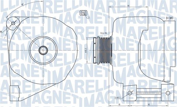 MAGNETI MARELLI Laturi 063731673010